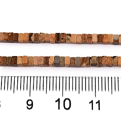 Естественного изображения яшмы бисер нитей G-N342-74