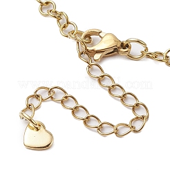 Bracciali di perline di vetro fatti a mano per le donne&nbsp;BJEW-MZ00132-02