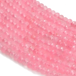 Chapelets de perles en jade blanc naturel teinté&nbsp;GG-CBAF9EE-A06-3x4mm