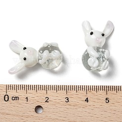 Бусины в виде зайчика ручной работы X-LAMP-P051-J01