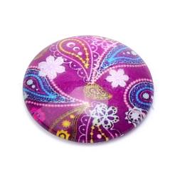 Cabochons di vetro&nbsp;GGLA-T001-12mm-018