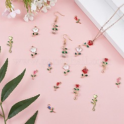 Подвески из эмали и сплава&nbsp;PALLOY-SC0002-76