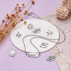 Соединители звеньев из нержавеющей стали в стиле 24 шт. STAS-BY0001-03