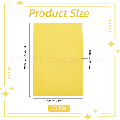 15 Stück Filzvlies&nbsp;DIY-SP0003-93K