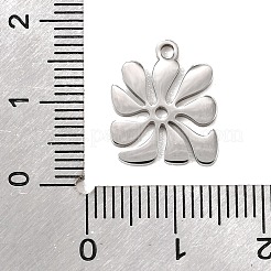 201 breloques en acier inoxydable&nbsp;SA-CBA0C6A-01F-P