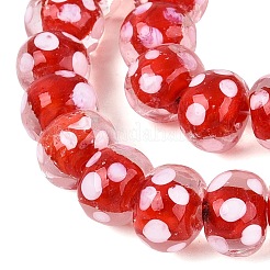 Hilos de abalorios de murano hechos a mano&nbsp;LAMP-N037-05F