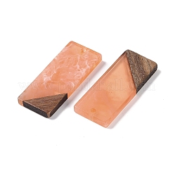 Подвески из смолы и дерева WOOD-F015-09H