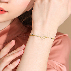 20 шт. 2-х цветные латунные соединительные кольца&nbsp;FIND-LP0007-87