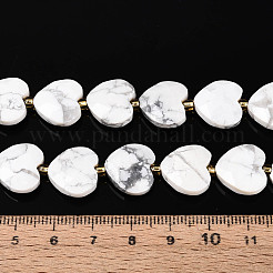 Природные Говлит бисер нитей&nbsp;G-P592-B18-01