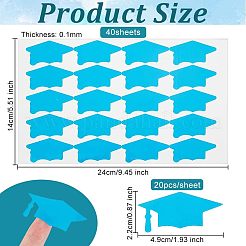 Aufkleber aus PVC und Papier&nbsp;DIY-WH0308-219A