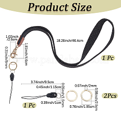 Эластичные шейные ремни из полиэстера&nbsp;AJEW-CL0001-43A