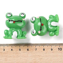 Мультяшные милые фигурки лягушек из смолы 3d&nbsp;RESI-Z024-01E