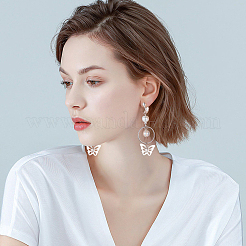 Латунные клипсы серьги&nbsp;KK-SP0001-08S