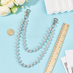 1 Stück Hosengürtel aus Polymerclay mit Strassen&nbsp;AJEW-CN0007-10A