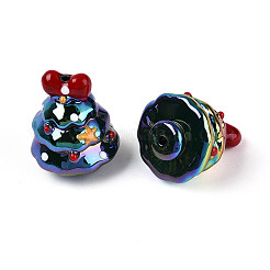 Непрозрачные акриловые бусины с УФ-покрытием&nbsp;OACR-N153-13A