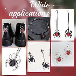 16шт 4 стиля подвески из сплава со стразами RB-WR0001-02