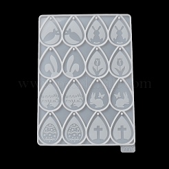 Пасхальная капля с кроликом/морковью/крестиком SIMO-C011-04