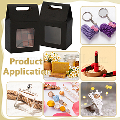 Bolsas de regalo de papel rectangulares&nbsp;ABAG-WH0001-08A-04