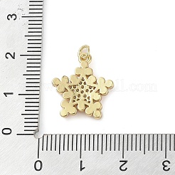 Latón micro pavimenta claro colgantes de circonio cúbico&nbsp;KK-Q813-08C-G