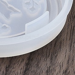 Moules en silicone pour décoration de pendentif de la série Noël&nbsp;DIY-M057-03F