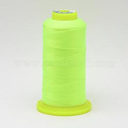 Filo da cucire di nylon, prato verde, 0.8mm, su 250 mm / rotolo
