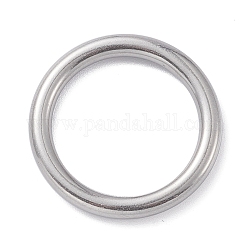 304 anelli di collegamento in acciaio inox, anello, colore acciaio inossidabile, 33x4mm, diametro interno: 25mm