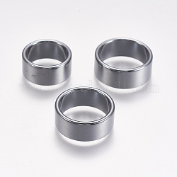 Non-magnetic Synthetic Hematite Rings, Original Color, Size 10(20mm)