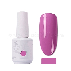15ml de gel especial para uñas, para estampado de uñas estampado, kit de inicio de manicura barniz, púrpura medio, botella: 34x80 mm