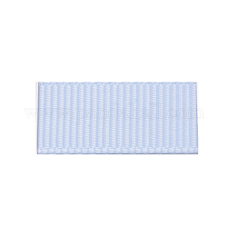 High Dense Polyester Grosgrain Ribbons, Light Steel Blue, 3/8 inch(9.5mm), about 100yards/roll
