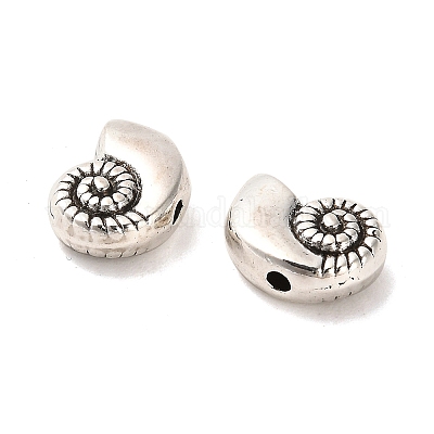 Сплавочные овальные бусины тибетского стиля  FIND-C043-061AS-1