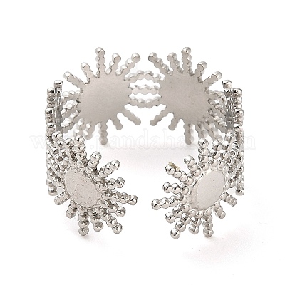 Кольцо-манжета из нержавеющей стали 304 RJEW-F160-01P-1