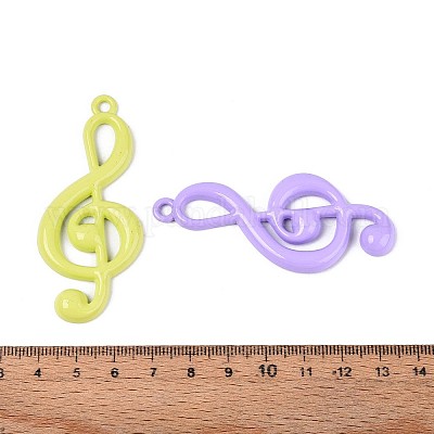 Спрей окрашены сплава большие кулоны PALLOY-T092-86M-1