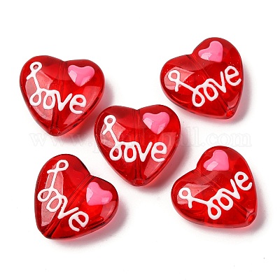 Стеклянные эмалевые бусины GLAA-Q125-01A-02-1