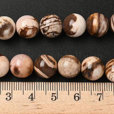 Естественно австралийский агат круглый шарик нити G-M272-02-10mm-1