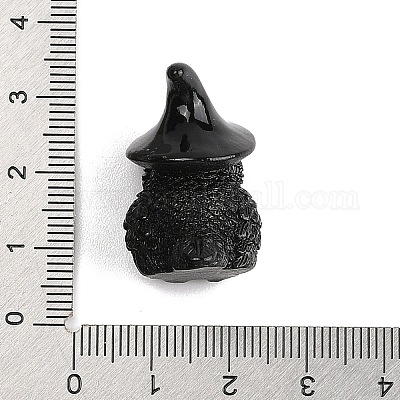 Статуэтки из смолы на Хэллоуин для украшения рабочего стола в домашнем офисе DJEW-M017-04K-02-1