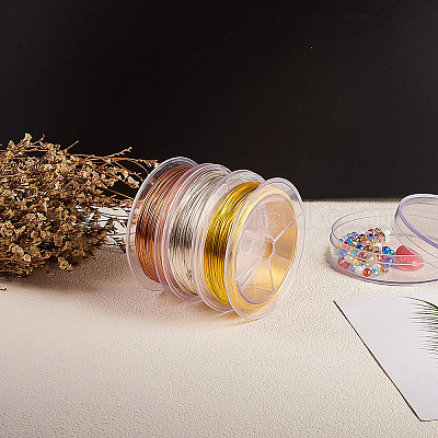 Круглая медная проволока для изготовления ювелирных изделий CWIR-BC0002-08R-1