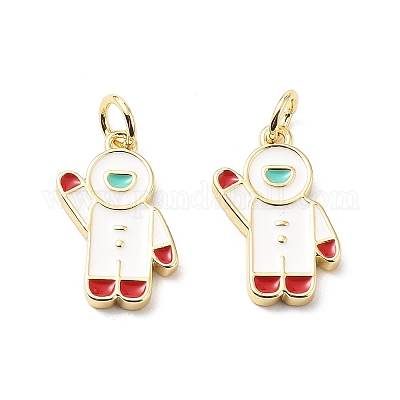 Латунь эмаль подвески KK-L237-024G-02-1