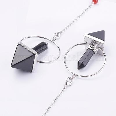 Чакра драгоценный камень пирамида биолокационные маятники G-F515-01C-1