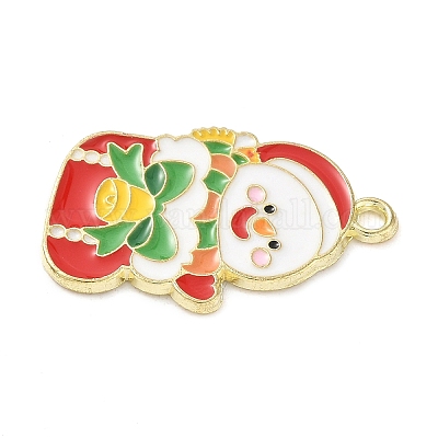 Подвески из эмали и сплава ENAM-C033-01B-G-1