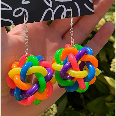 Серьги из сплава из смолы FS-WG778E7-01-1