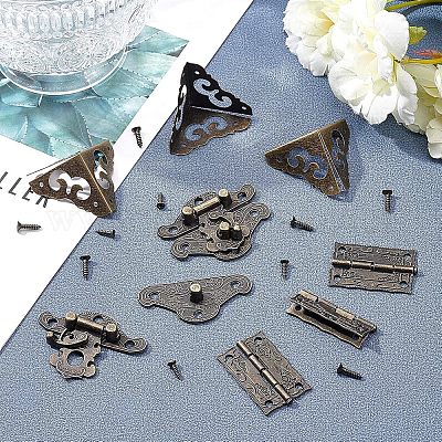 Застежка из цинкового сплава PALLOY-FH0001-61AB-1