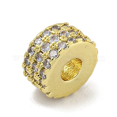 Покрытие стойки латунь с фианитами KK-B091-04B-04G-1