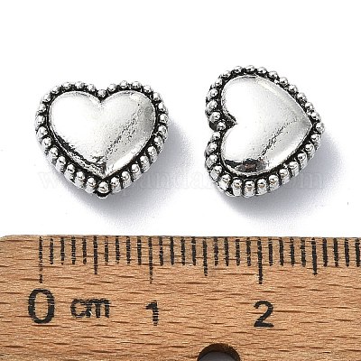 Сплавочные овальные бусины тибетского стиля  TIBEB-F065-08AS-02-1