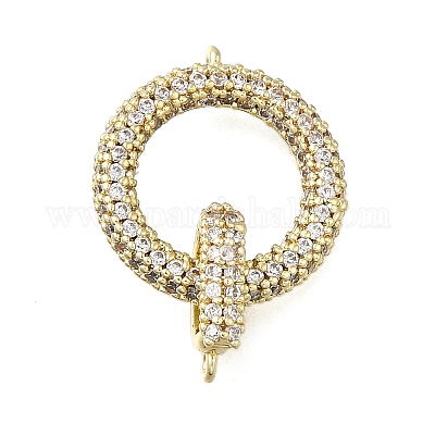 Латунь кубического циркония раза по сравнению с застежками KK-Q048-11G-1