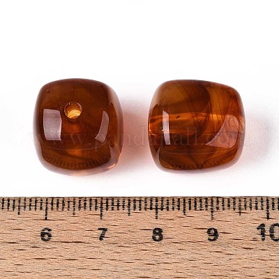 Непрозрачные акриловые бусины&nbsp;OACR-ZX006-33C-1