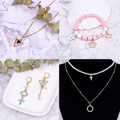 Подвески из эмали и сплава&nbsp;ENAM-TA0002-05G-1