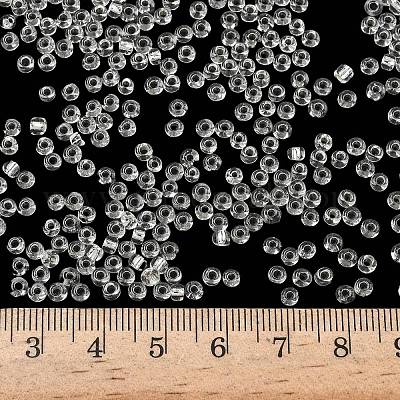 8/0 прозрачные стеклянные круглые бисер X-SEED-J010-F8-21-1