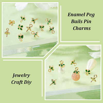 30 шт. эмалированные штифты-булавки-подвески FIND-PH0021-51-1