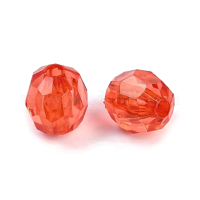 Прозрачные акриловые бусины&nbsp;OACR-Q015-01E-1