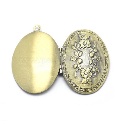 Подвески латуни медальон KK-F717-16AB-NR-1